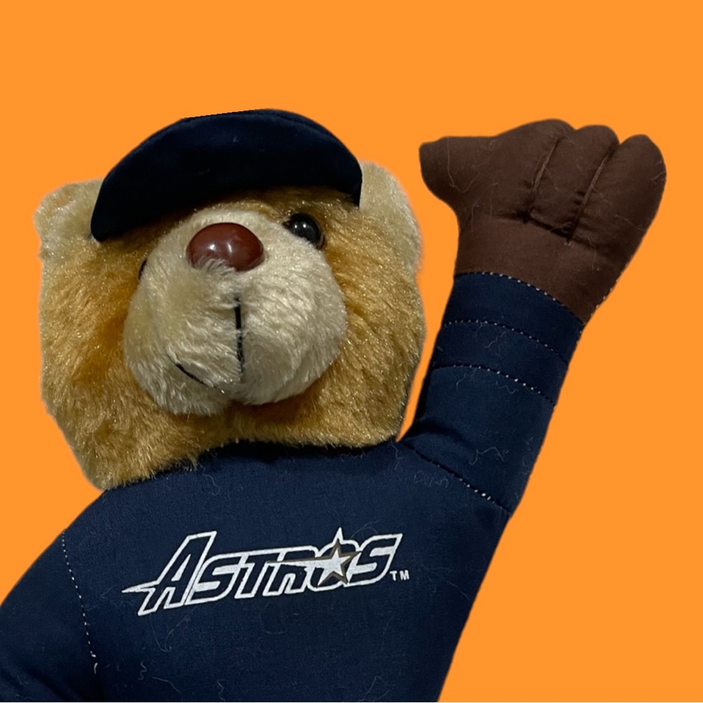Vintage Houston Astros Teddy Bear